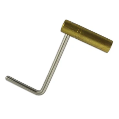 Image of Jewellers Tools 3.75mm Vienna Key (6) Brass Crank for Grandfather Longcase Clock Winding Tool