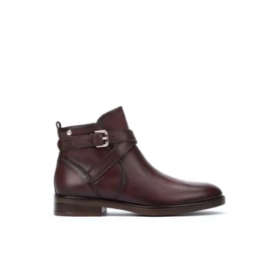 Image of Puertollano W3C Leather Women&#039;s Ankle Boots
