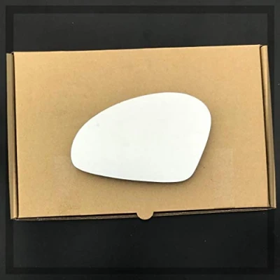 Image of Fits SEAT Ibiza 2002 to 2009 Convex Wing Mirror Glass LEFT HAND (UK Passenger Side)