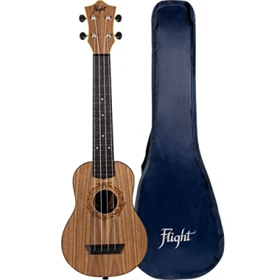 Image of TUSL50 Long Neck ABS Travel Ukulele Walnut
