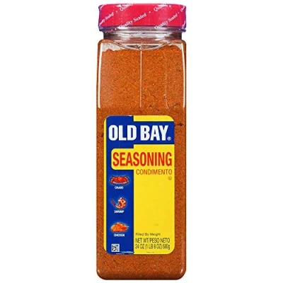 Image of Old Bay Seasoning Shrimp and Crab Spice Mix Blend for Seafood, Meat Poultry Catering Size, 680g Container