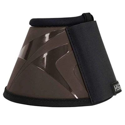 Image of Y H Hy Armoured Guard Pro Protect Over Reach Boots Medium Brown