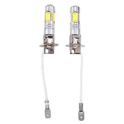Image of EBTOOLS H3 White High Power LED Bulb,2PCS 12V Bright COB Day Fog Tail Turn DRL Head Car Light Lamp Bulb