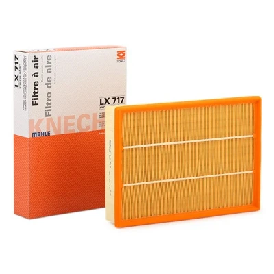 Image of 25062201 Air Filter MAHLE ORIGINAL LX 717 57,3mm 241mm 333,0mm Insert VOLVO: 940 I Estate, II Saloon, 960 Saloon