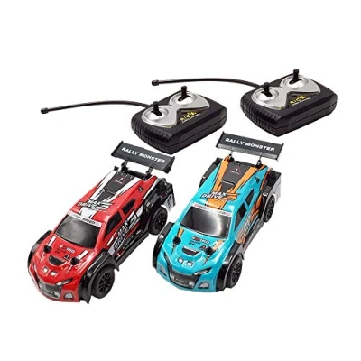 Image of Tachan Car Radio Control Monster Storm Twin, Red/Blue (Cpa Toy Group 73362500) Assorted Color/Model