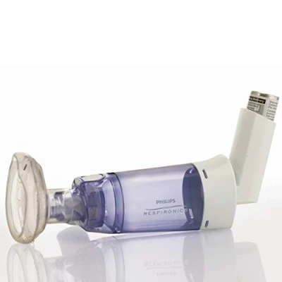 Image of Philips Respironics OptiChamber Diamond with LiteTouch mask Small