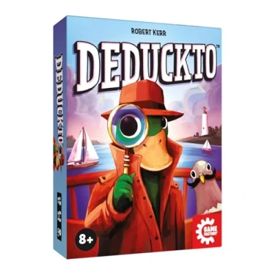 Image of Game Factory 646089 Deduckto, Animal Detective Adults and Children from 8 Years, Deduction 2 4 Players, Card
