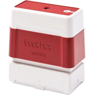 Image of Brother PR1850R Stamp 50 x 22mm Red PR1850R6P