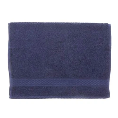 Image of aztex Keep Fit and Active Sports Gym Towel, 40cm x 60cm, Essential Workout Training Accessory Navy Blue
