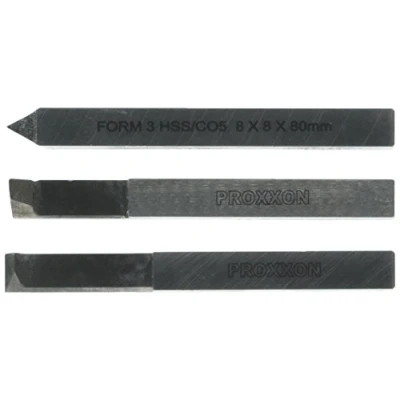 Image of Proxxon 24540 3 piece thread cutting set (8 x 8 80 mm), Silver
