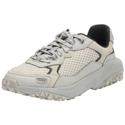 Image of HUGO Men&#039;s Go1st_mesd Running, Medium Grey30, 10 UK