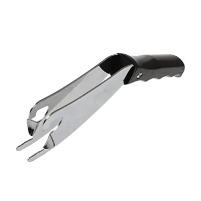 Image of Masterpart Grill Pan Handle Compatible With Beko Oven Cooker Detachable Chrome Silver D531 D532 D533