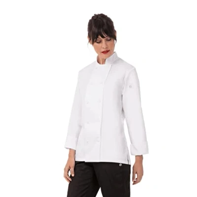 Image of Chef Works Women&#039;s Lwljwhtm chefs jackets, White, M