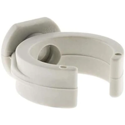 Image of Zenitech 121163 Set of 15 Clips Without Plugs, Grey, 25 mm
