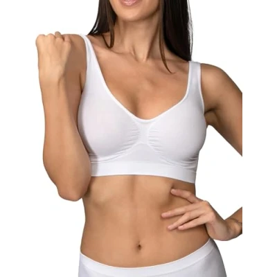 Image of Intimidea Womens Bodyeffect push up effect bra 110577 woman White Polyamide Size 3XL