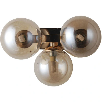 Image of Italux Lighting Marbelio Modern 3 Light Wall Lamp, G9 ITLWL 6161 Go+Co