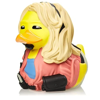 Image of NUMSKULL TUBBZ Jurassic World Dr Ellie Sattler Collectible Duck Figurine Official Merchandise Unique Collectors Vinyl Gift Limited Edition
