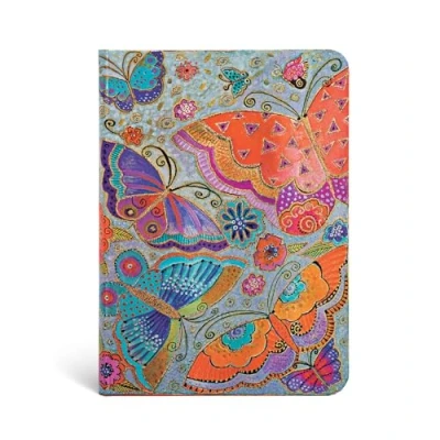 Image of Paperblanks Laurel Burch Flutterbyes Midi Notebook Lined Writing Journal Blank Sketch Book (Playful Creations)