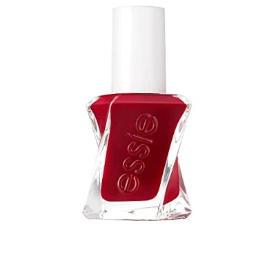 Image of essie Gel Couture Longlasting High Shine, No UV Lamp Required, Nail Polish, Deep Red Colour, Shade 360 Spiked With Style, 13.5 ml (Pack of 1)