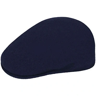 Image of Kangol Women&#039;s Men&#039;s Wool 504 Sunhat Blue S