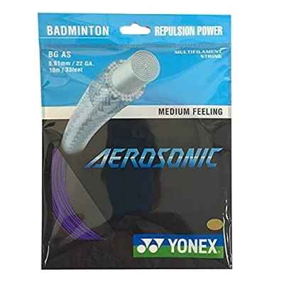 Image of Yonex BG Aerosonic Badminton String Purple