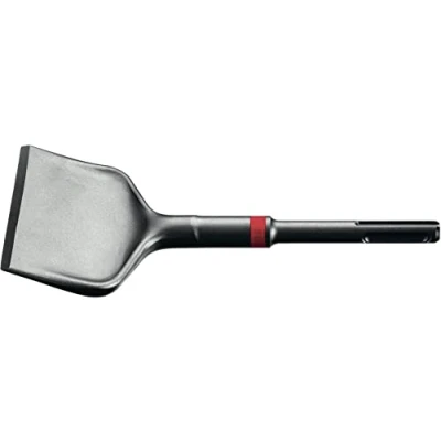 Image of Hilti Scaling Chisel TE CX TI 18/4, self Sharpening Tile for Scraping Away Surface Materials Using SDS Plus Power Tools, Dimensions: 180 mm Long x 40 Wide (282307)