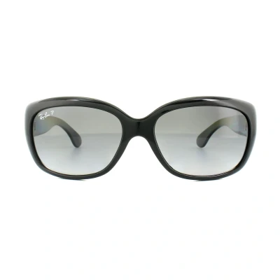 Image of Sunglasses Ray ban Rb4101 jackie ohh col. 601/t3 Woman Butterfly Black
