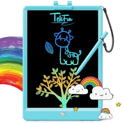 Image of TEKFUN Kids Toys 8.5 Inch LCD Writing Tablet,3 4 5 6 7 Years Old Boys and Girls Toys,Gifts for Girls,Back to School Season Gifts,Birthday Gifts,Outdoor Toys,Educational Toys,Kids Toys(Blue)