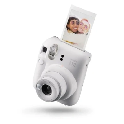 Image of instax mini 12 camera, CLAY WHITE