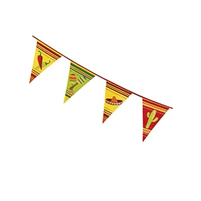 Image of Mexican Party Decoration Fiesta Bunting