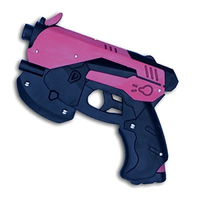 Image of Overwatch OW DVA D.va Replica Foam Handgun Pistol Gun Prop Cosplay