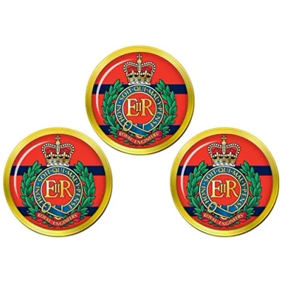 Image of Giftshop UK Royal Engineers, British Army Golf Ball Markers