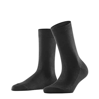 Image of Falke Family Everyday Casual Socks, Women&#039;s, Size: 2.5 5, Black