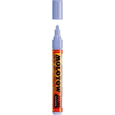Image of MOLOTOW ONE4ALL Acrylic Paint Marker, 4mm, Blue Violet Pastel, 1 Each (227.228)
