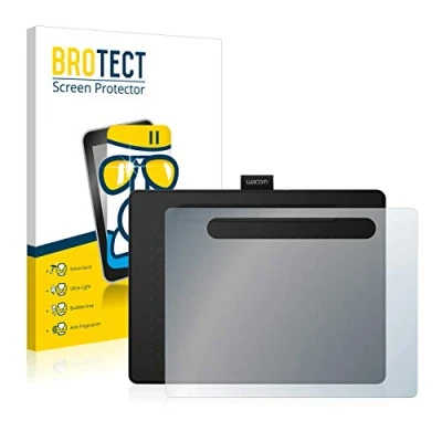 Image of brotect Glass Screen Protector Film compatible with Wacom Intuos M Foil 9H Protection [Scratch Resistant, High Clarity]