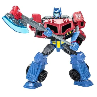 Image of Transformers Legacy United Voyager Class Animated Universe Optimus Prime Action Figure