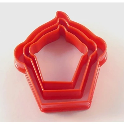 Image of Cupcake Cookie Cutter, Biscuit, Pastry, Fondant Cutter