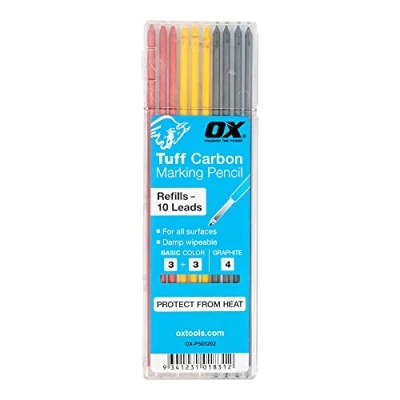 Image of OX Tuff Carbon Basic Colour &amp; Graphite Lead (10pk)