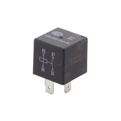 Image of 0045453405, A0045453405 Relay, main current HELLA 4RA 933 332 461 30A 4 pin connector