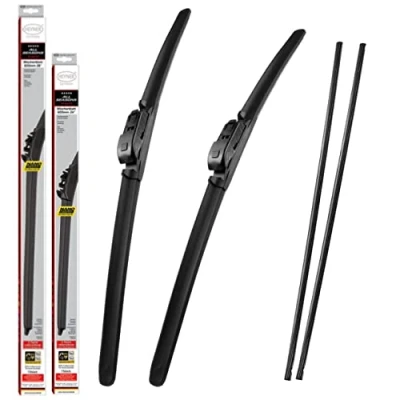 Image of Fits Vauxhall Mokka 2020 on All Season Wiper Blades With Extra Refill Rubber 24&quot; 16&quot; HAS2416TL