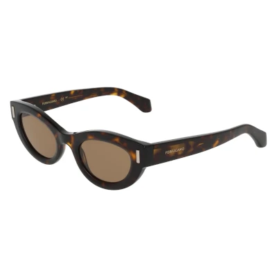 Image of Ferragamo Donna SF2062SE 242 Occhiali da sole Acetato Havana Cat Eye Normale