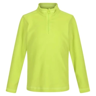Image of Regatta Kids&#039; Hot Shot II Half Zip Fleece Yellow
