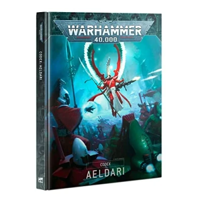 Image of Games Workshop Warhammer 40k Codex V.9 Aeldari (En), Black