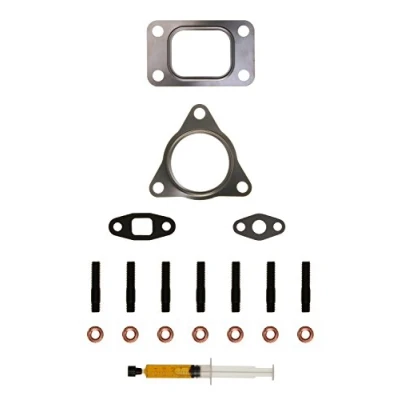 Image of 0040966699 Mounting Kit, charger AJUSA JTC11323 with studs, syringe oil gaskets/seals