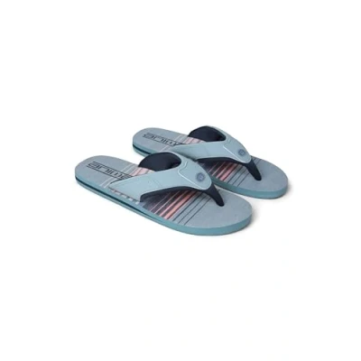 Image of Animal Jekyl Mens Flip Flops Slip on, Lightweight &amp; Comfortable Footwear with Soft Padded upper Straps Best for Spring Summer Outdoors Chrome Adult Shoe Size 7