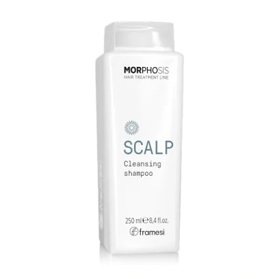 Image of Framesi New Morphosis Hair Treatment Line Scalp Cleansing Shampoo 250 ml