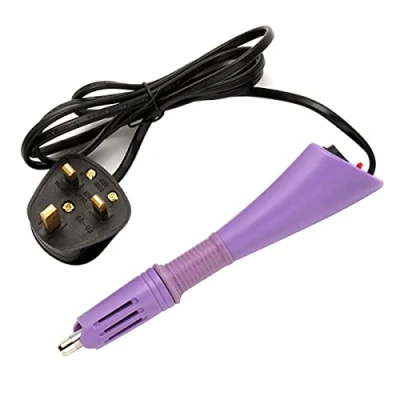 Image of SDYGDB Hotfix Rhinestone Applicator DIY Hot Fix Wand Setter Tool Heat with 7 Tips for Crafts Professional Use Personal