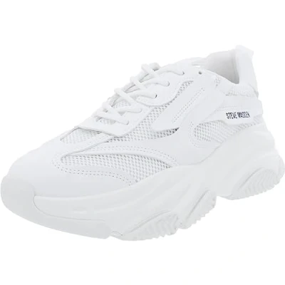 Image of Steve Madden Women&#039;s Possession Sneaker, White, 4 UK