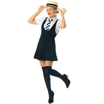Image of sowest School Girl Fancy Dress Costume