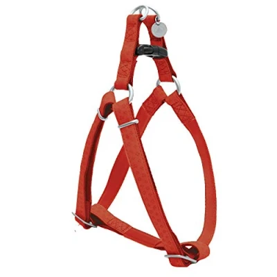 Image of Croci My Lord Leatherette Adjustable Bib, 25 40 mm x 10 mm, Red